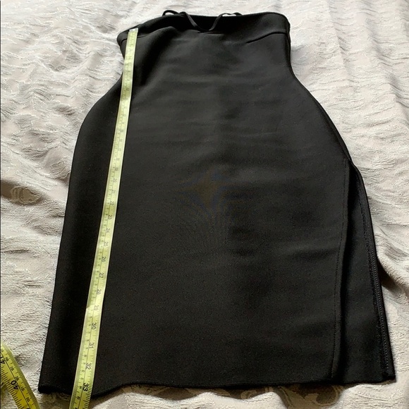 Like New Bandage Like Bodycon Midi Dress- Black - Picture 15 of 15